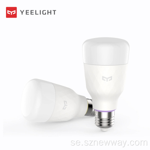 Yeelight E27 LED-lampa Färgrik justerbar färg